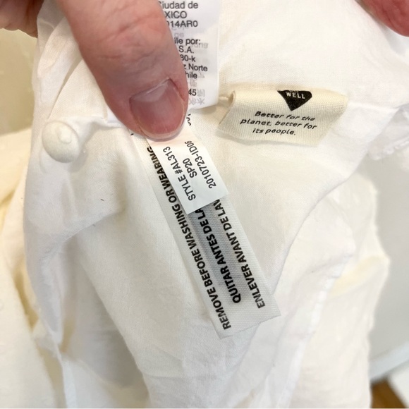 Madewell Dress Midi Tiered Swiss Soft Dot Coquette Medium M Cottagecore - Picture 7 of 8